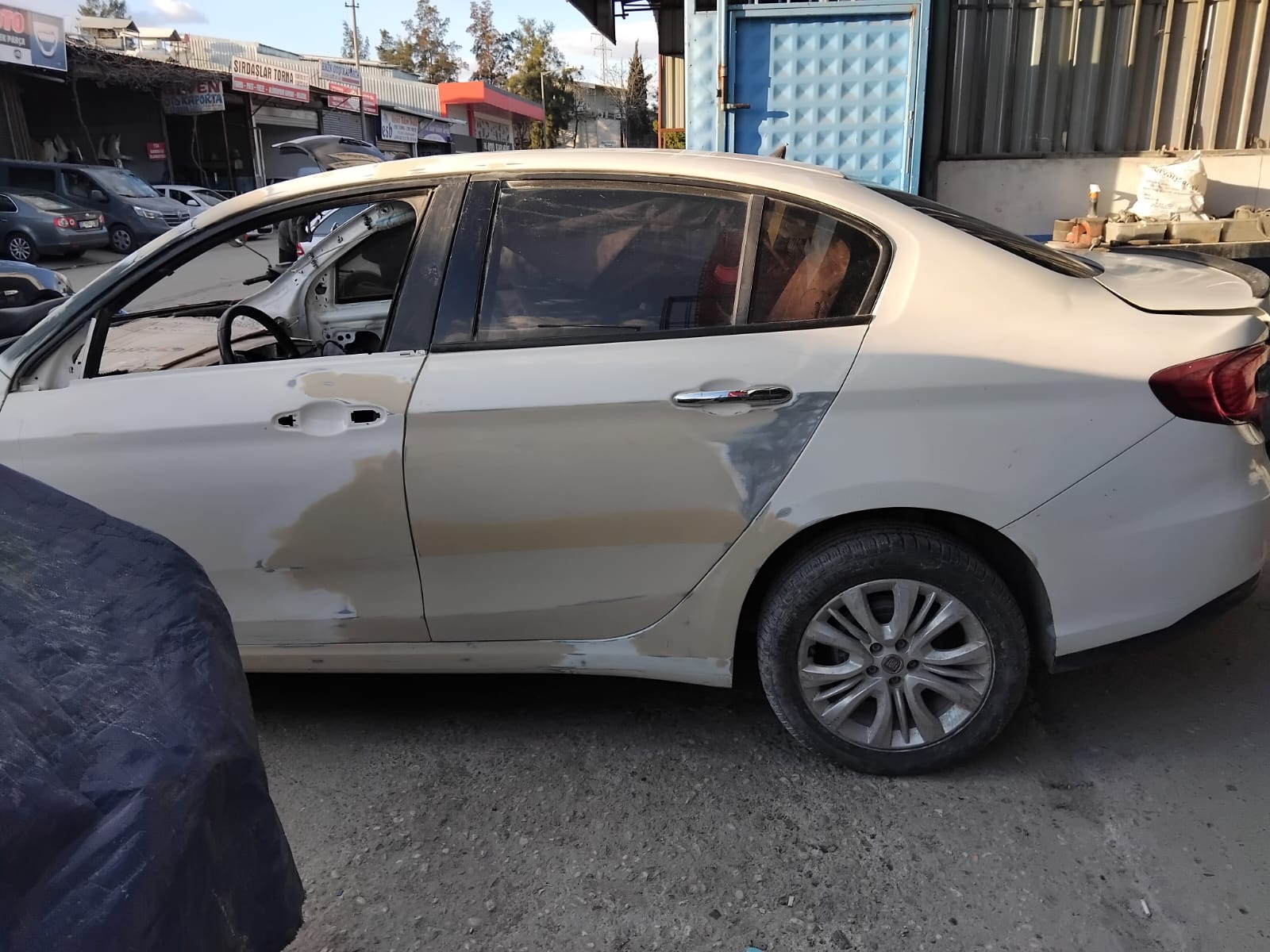 Antalya Kaporta Onarım Öncesi